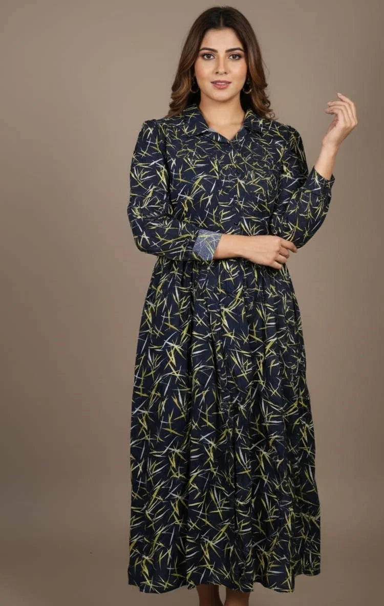 The Coastal Chain Print Frock