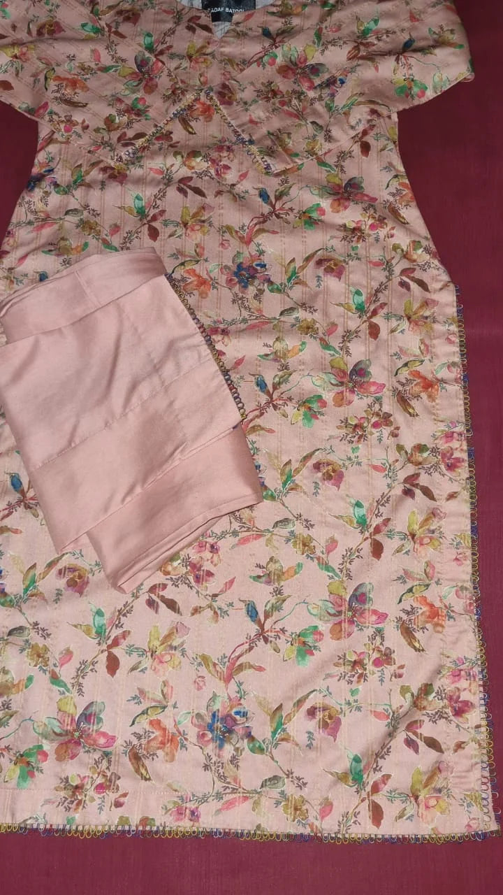 2 Piece Floral Dress