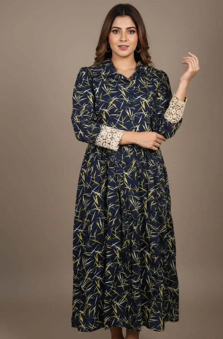 The Coastal Chain Print Frock